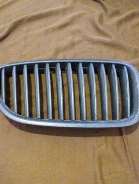 Carbon Fiber Look BMW 3/5 Series Grille Insert